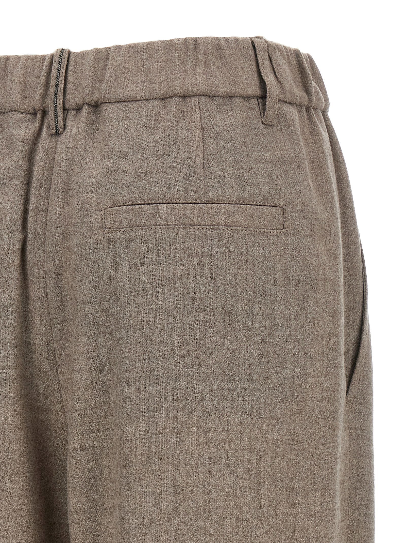 Brunello Cucinelli Brunello Cucinelli Light Pants With Pleats