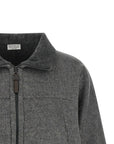 Brunello Cucinelli Brunello Cucinelli Shiny Zipper Pull Jacket