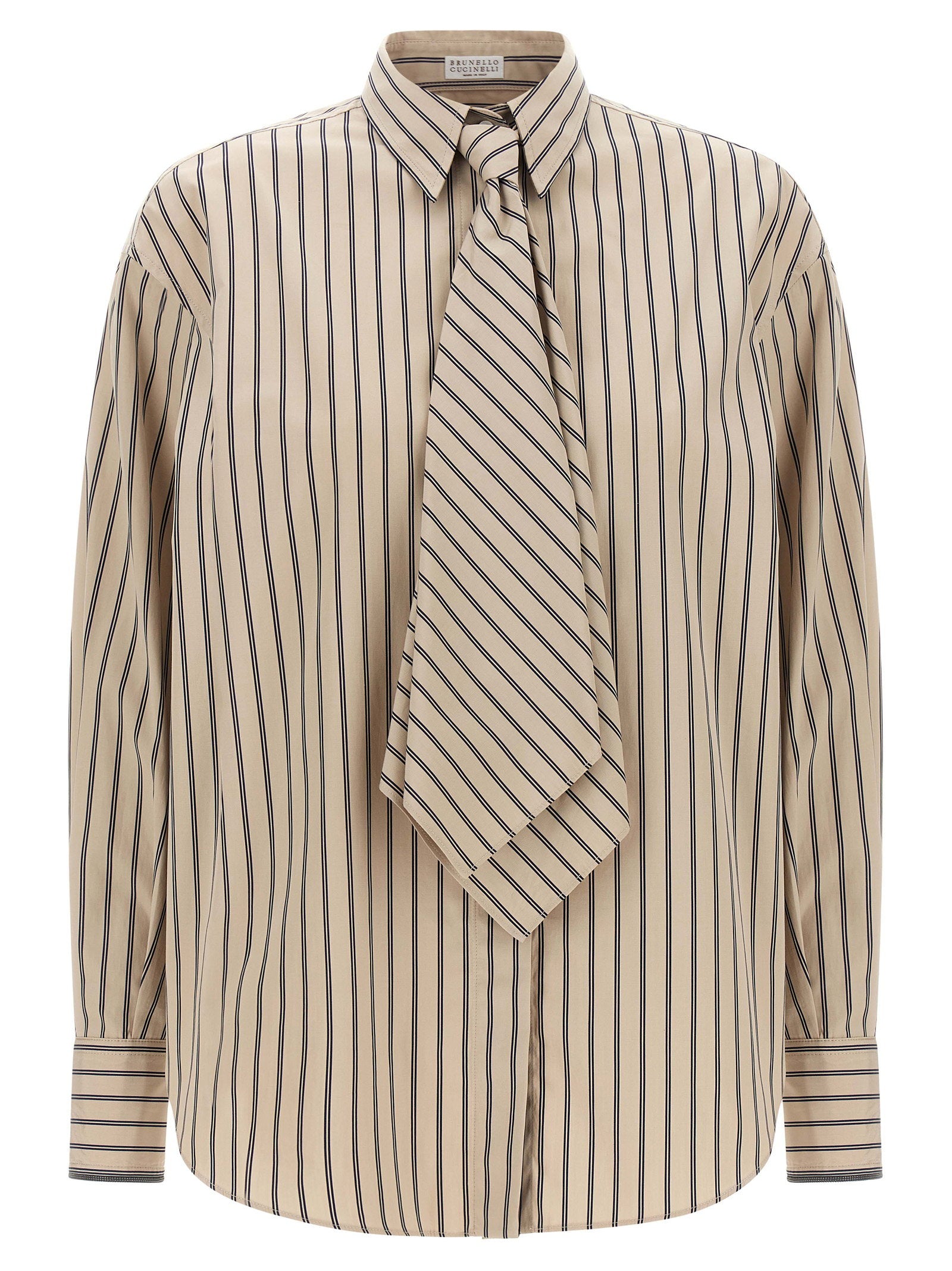 Brunello Cucinelli Brunello Cucinelli Shirt With Tie