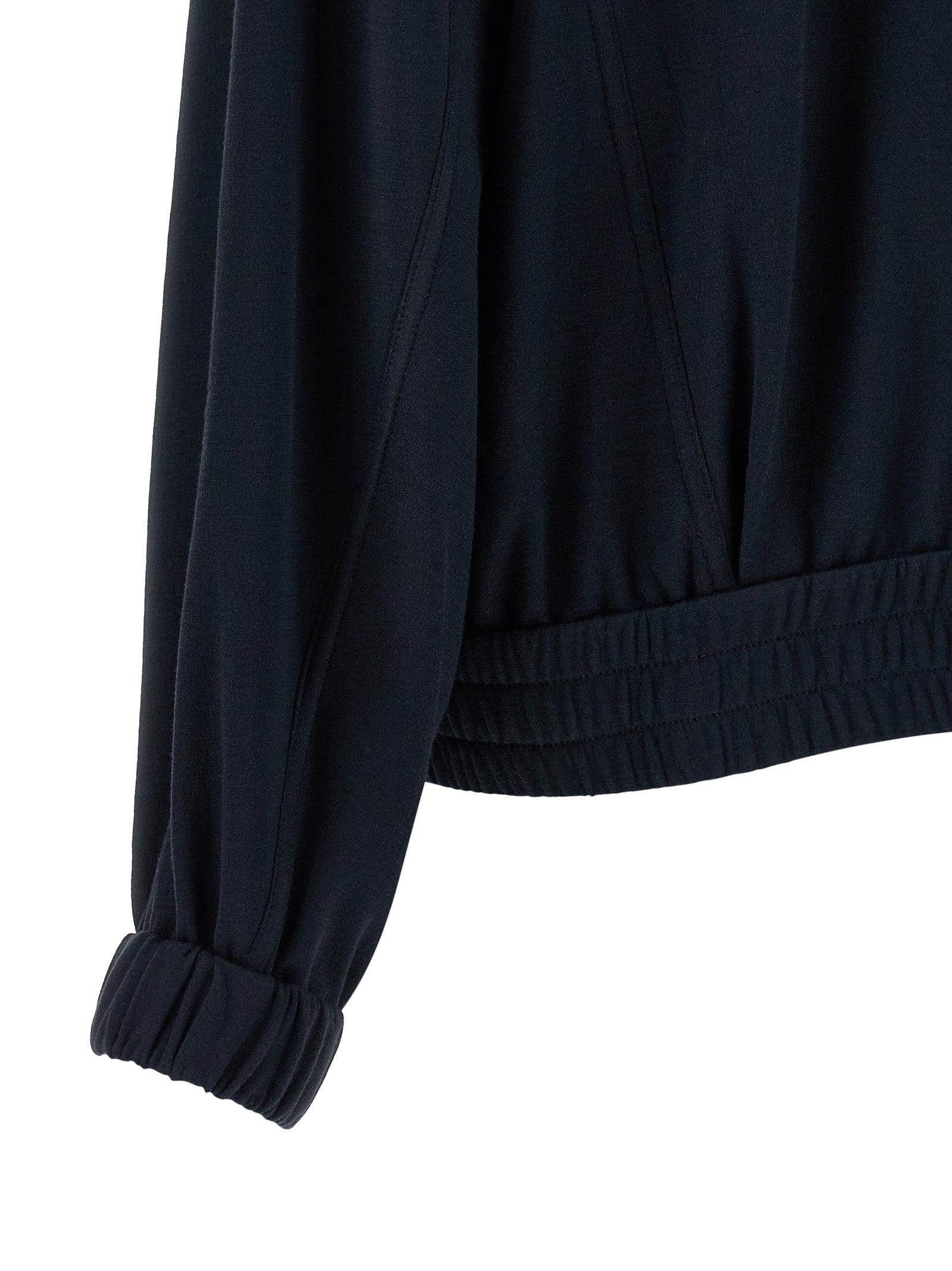 Brunello Cucinelli Brunello Cucinelli Shiny Zipper Pull Sweatshirt