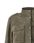 Brunello Cucinelli Brunello Cucinelli Couture Suede Jacket
