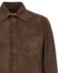 Brunello Cucinelli Brunello Cucinelli Suede Overshirt