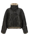 Brunello Cucinelli Brunello Cucinelli Padded Leather Jacket