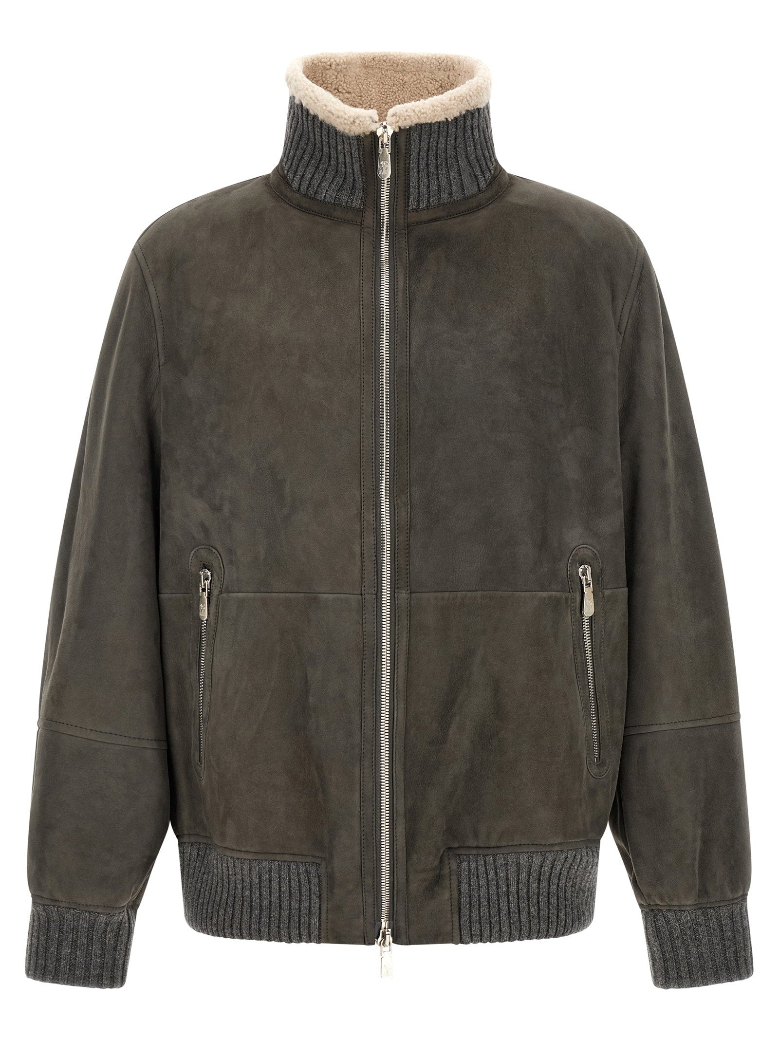Brunello Cucinelli Brunello Cucinelli Leather Jacket