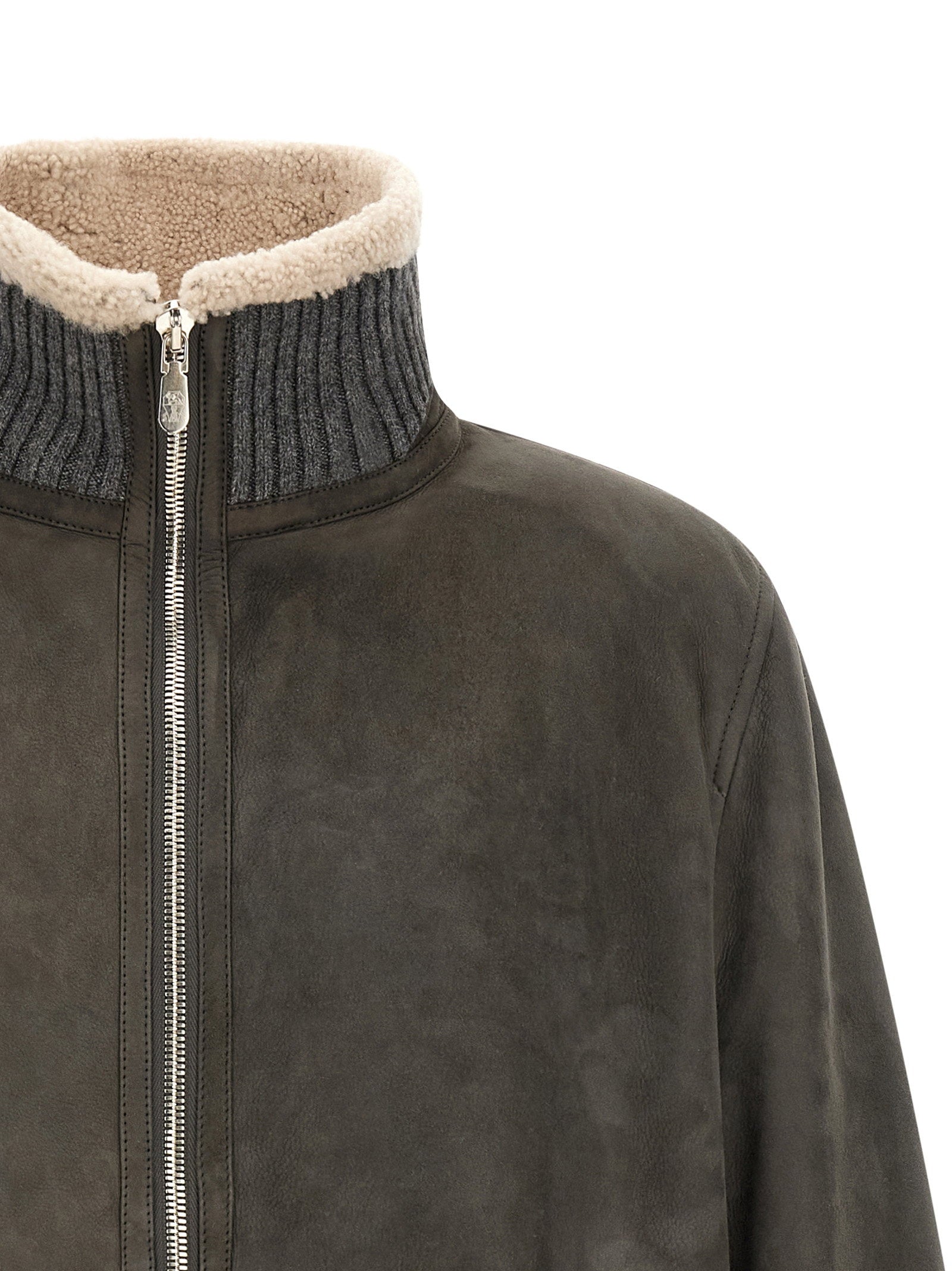 Brunello Cucinelli Brunello Cucinelli Leather Jacket