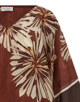 Brunello Cucinelli Brunello Cucinelli Silk Scarf Blouse