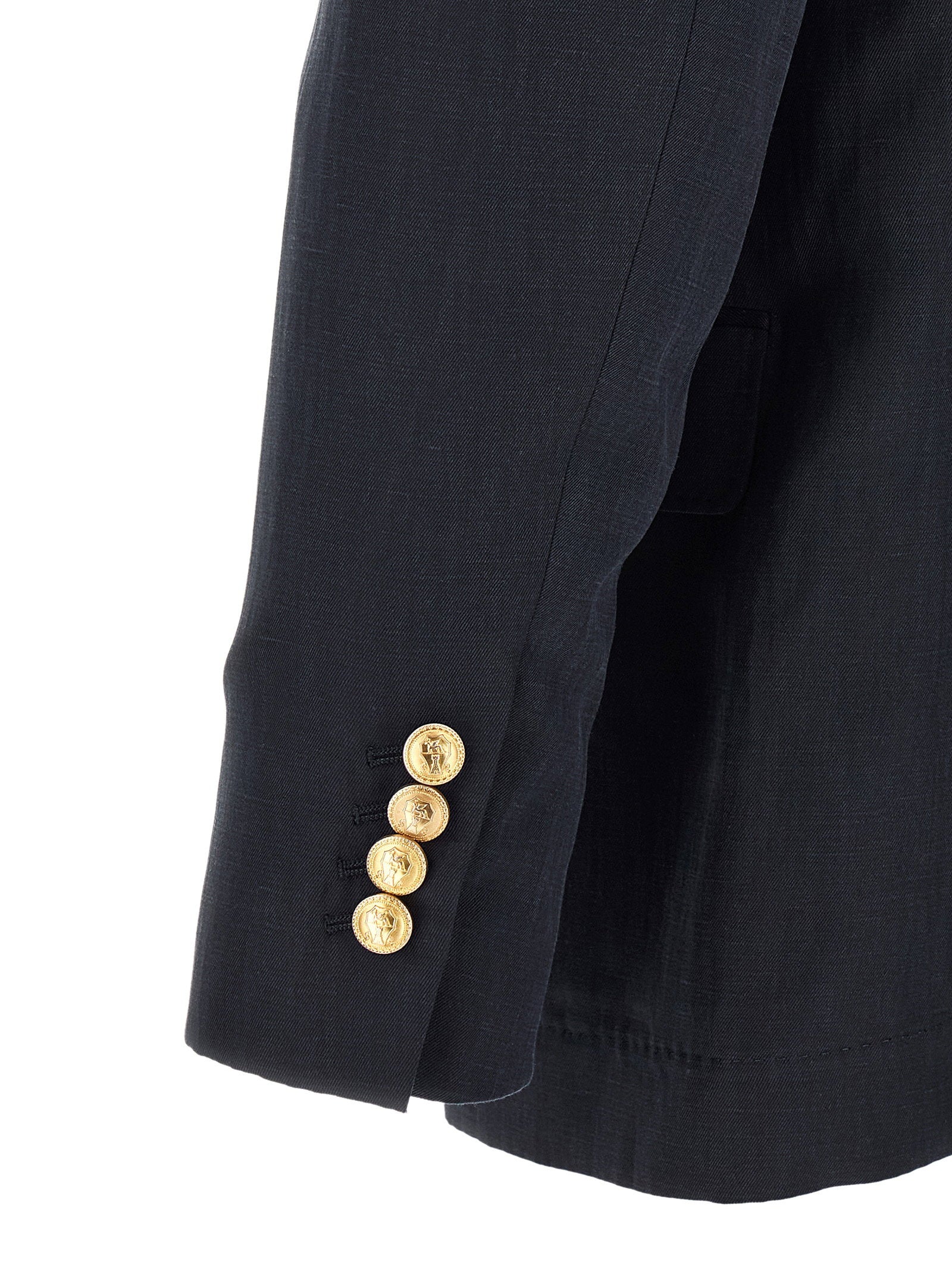 Brunello Cucinelli Brunello Cucinelli Silk Twill And Linen Délavé Blazer