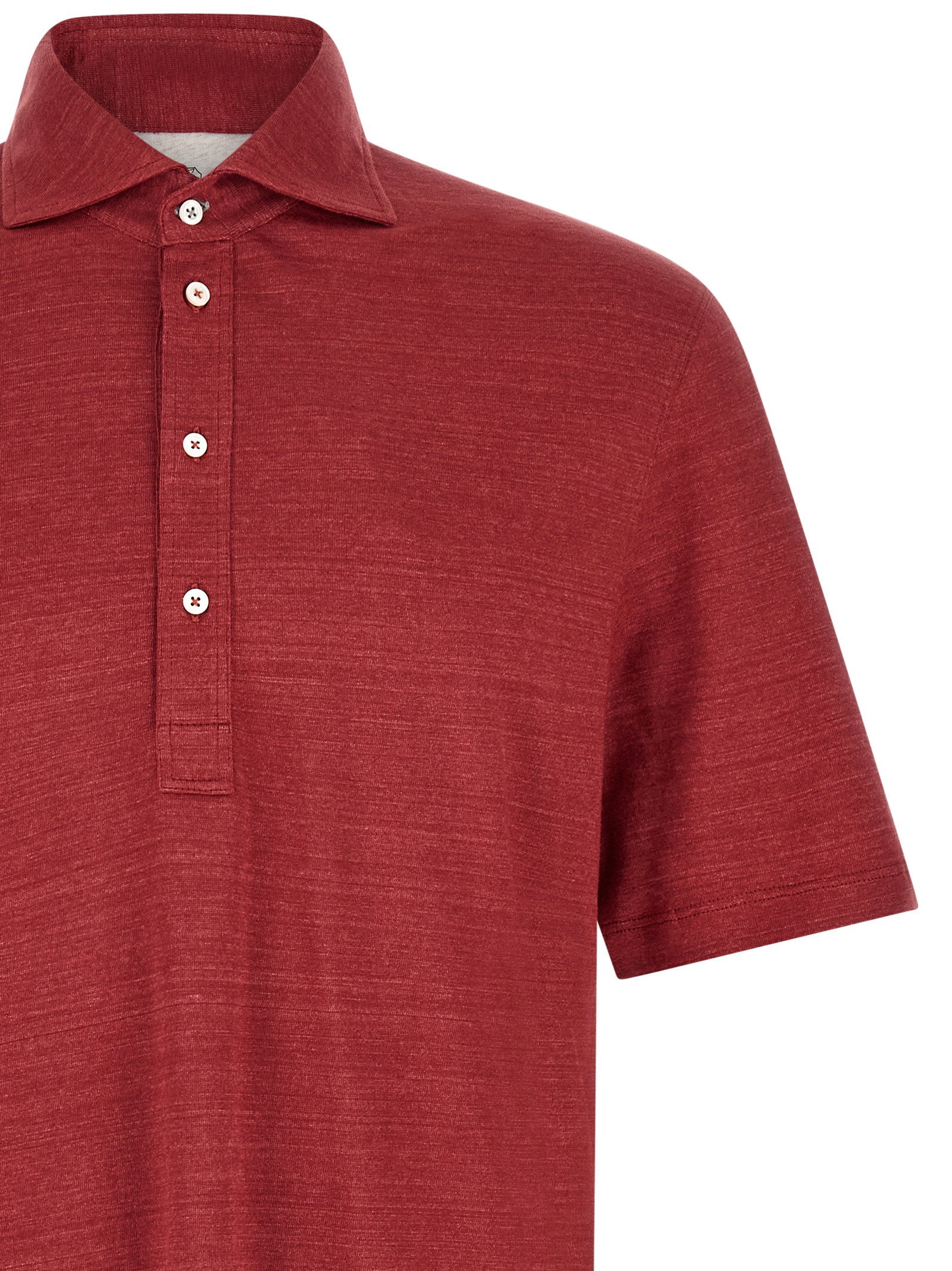 Brunello Cucinelli Brunello Cucinelli Polo Jersey Mélange