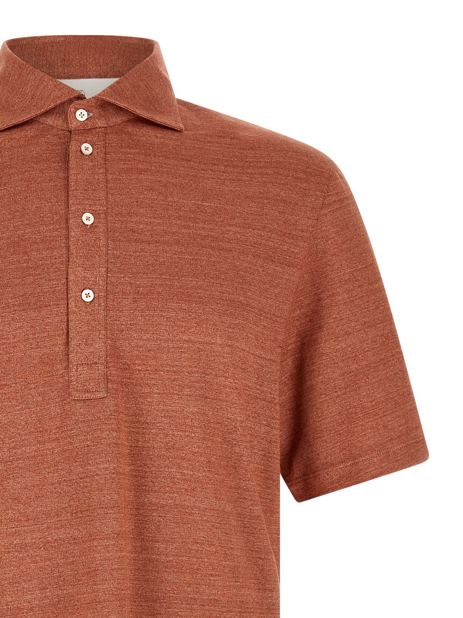 Brunello Cucinelli Brunello Cucinelli Polo Jersey Mélange