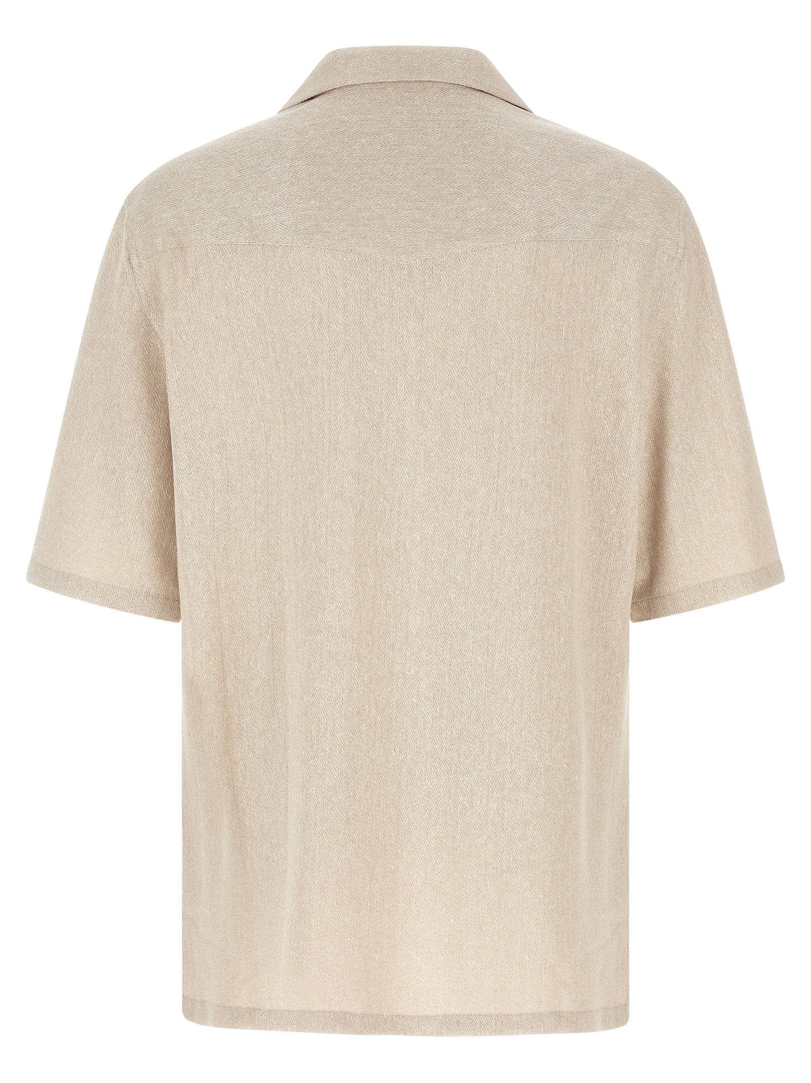 Brunello Cucinelli Brunello Cucinelli Camp Collar Shirt