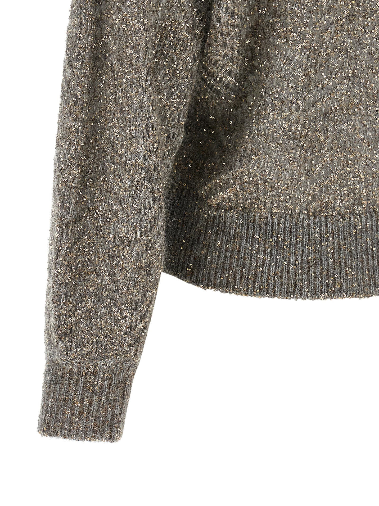 Brunello Cucinelli Brunello Cucinelli Dazzling Abstract Leaf Sweater