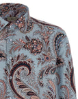 Etro Etro Floral Paisley Cotton Shirt
