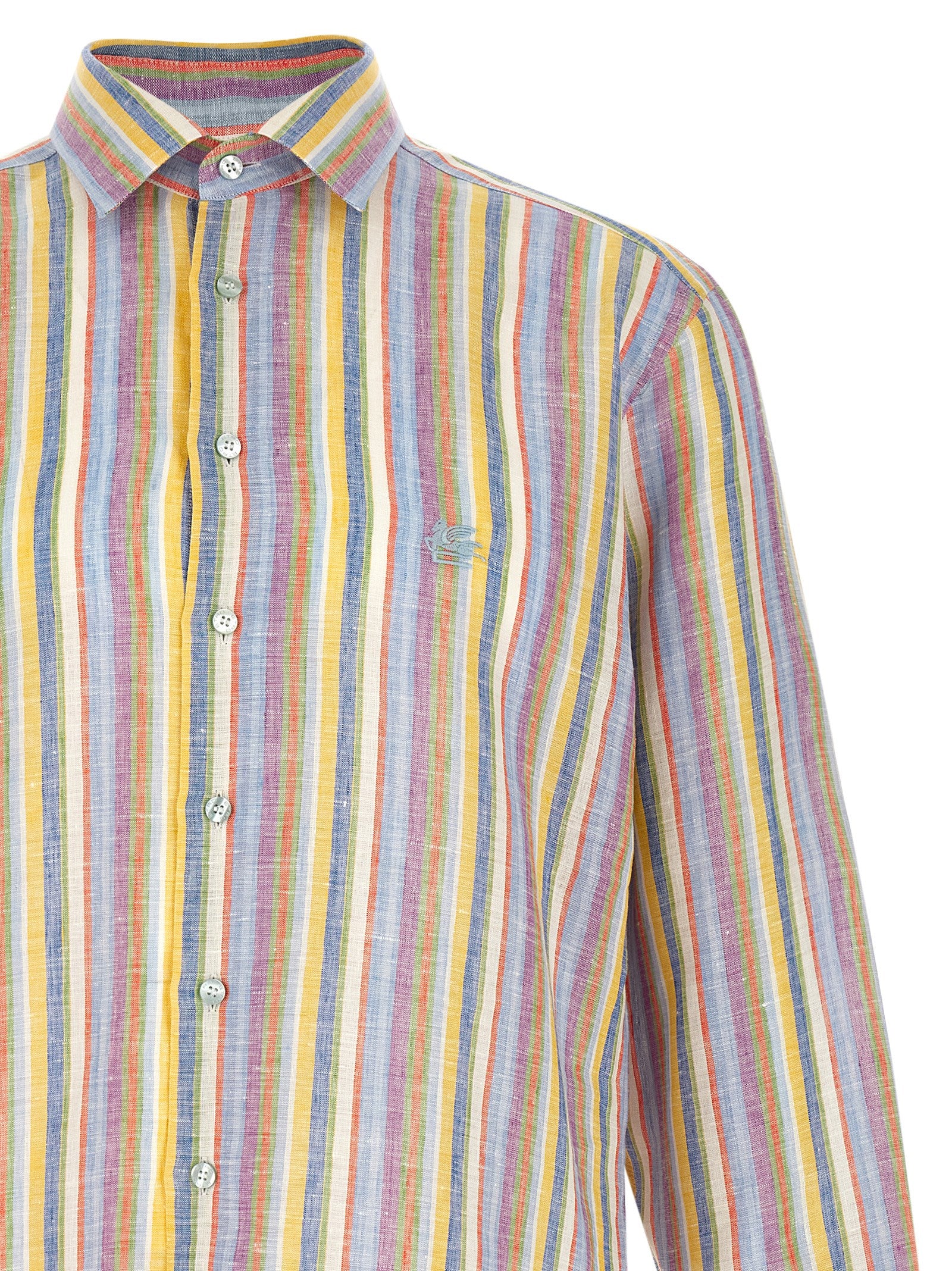 Etro Etro Striped Linen Shirt