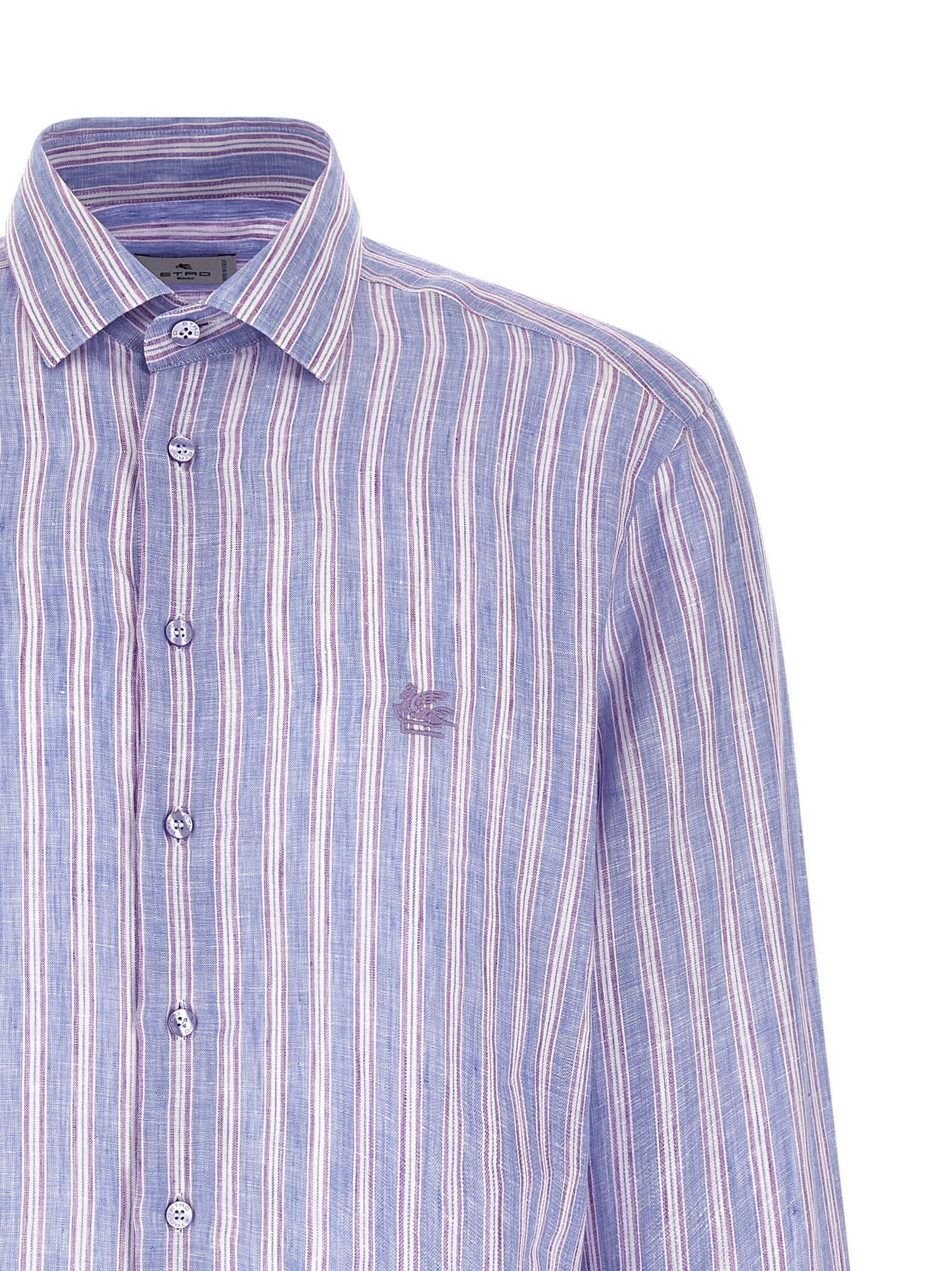 Etro Etro Striped Linen Shirt
