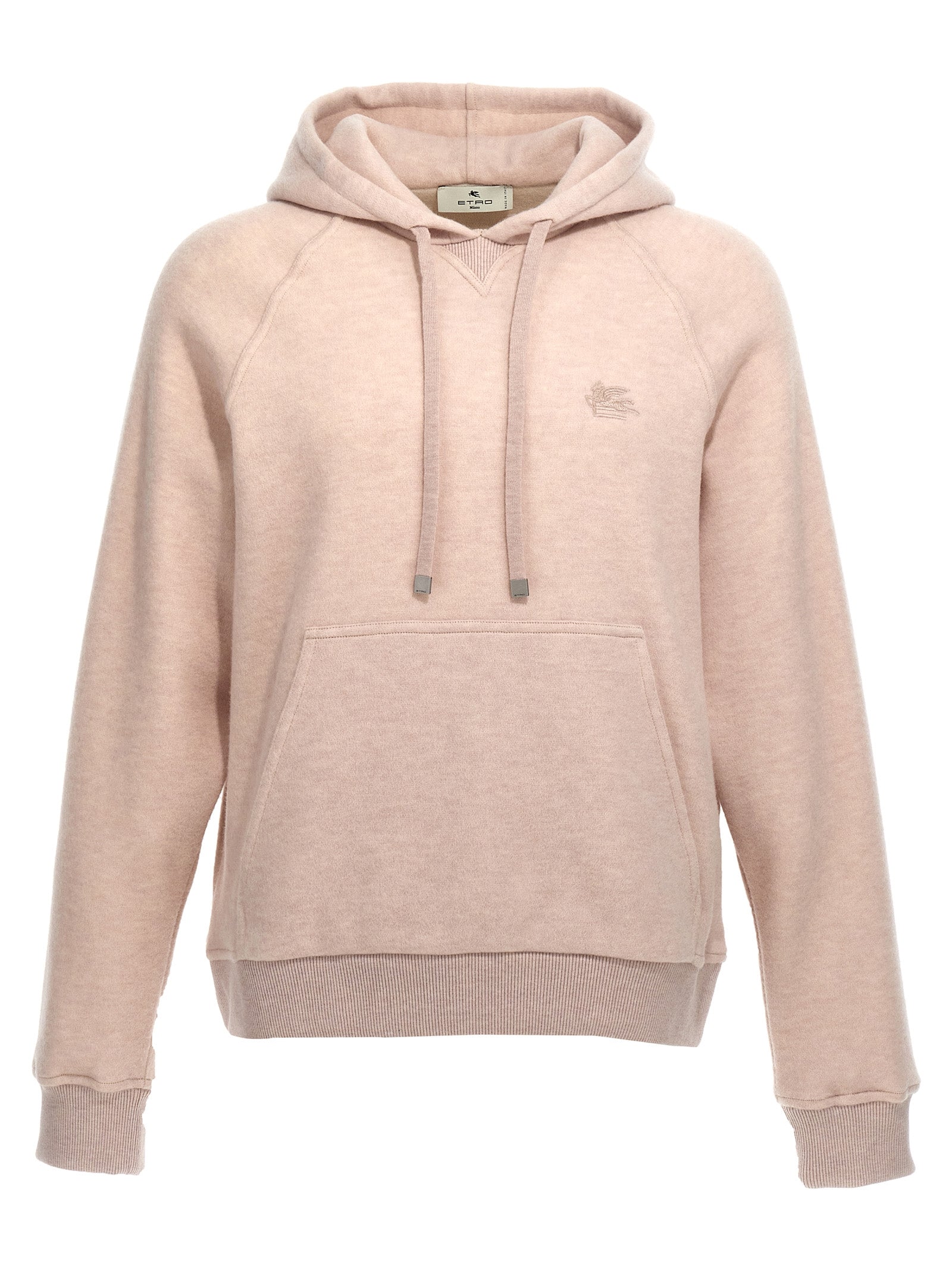 Etro Etro Logo Embroidery Wool Hoodie