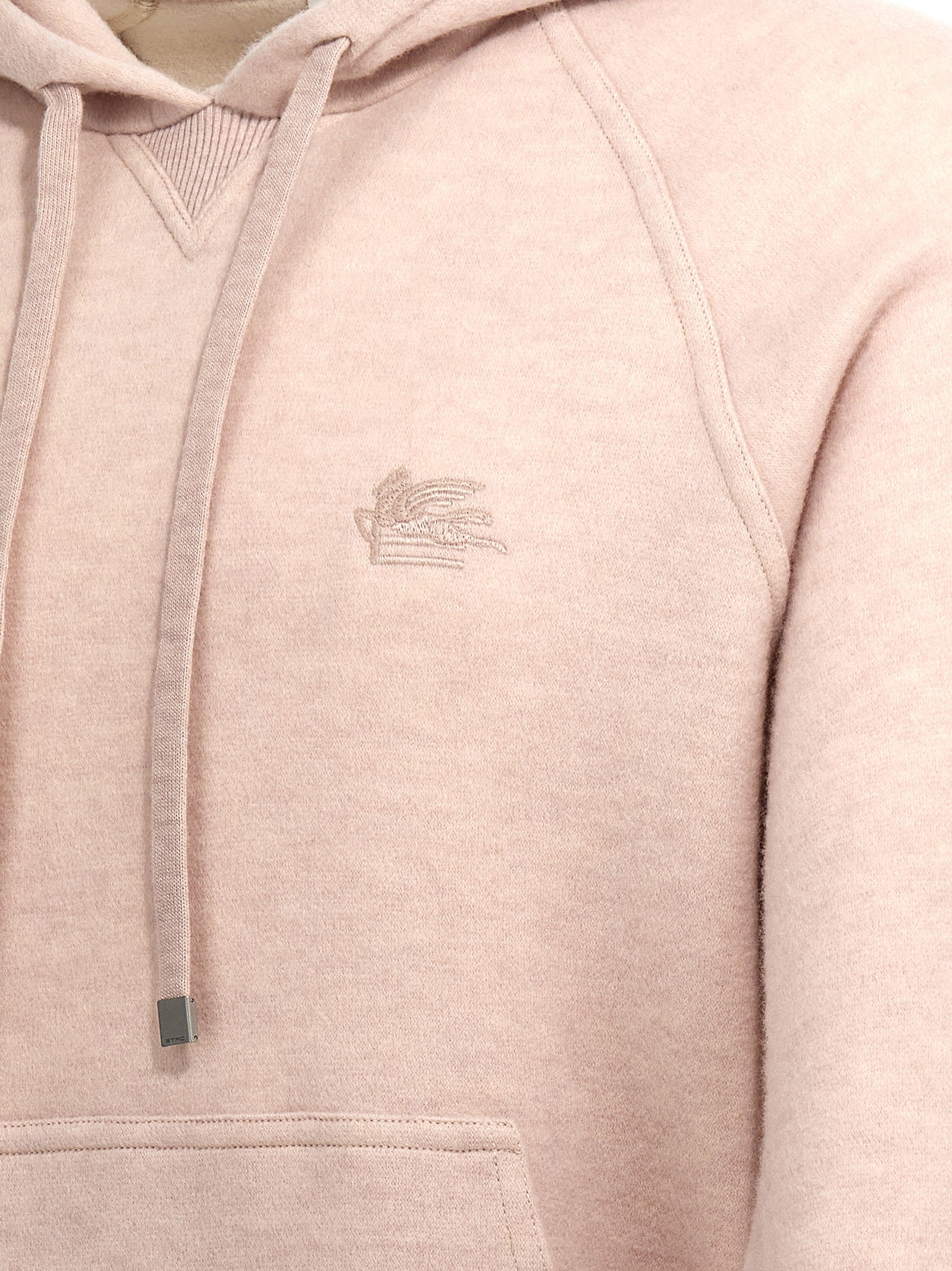 Etro Etro Logo Embroidery Wool Hoodie