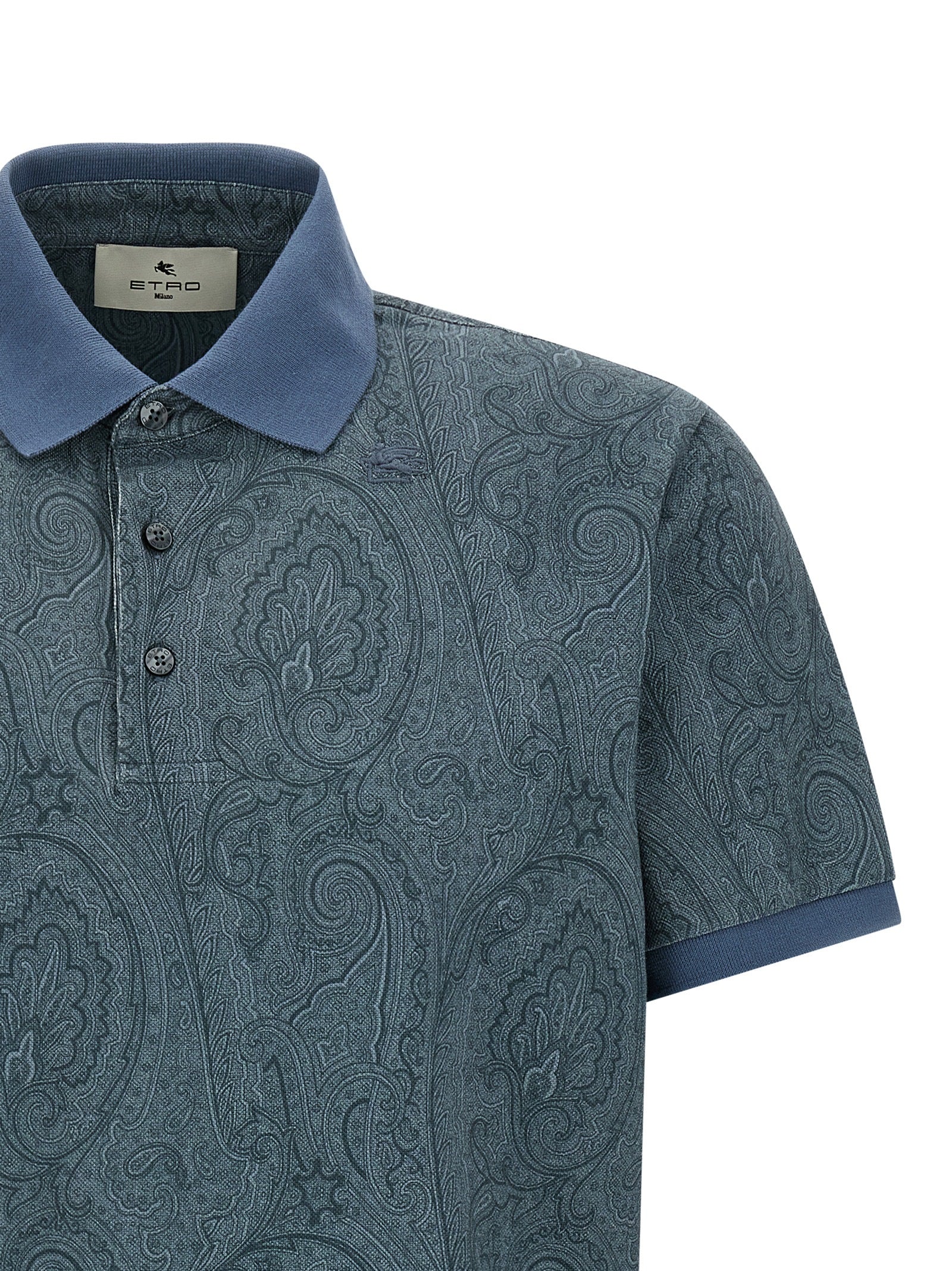 Etro Etro Paisley Polo Shirt