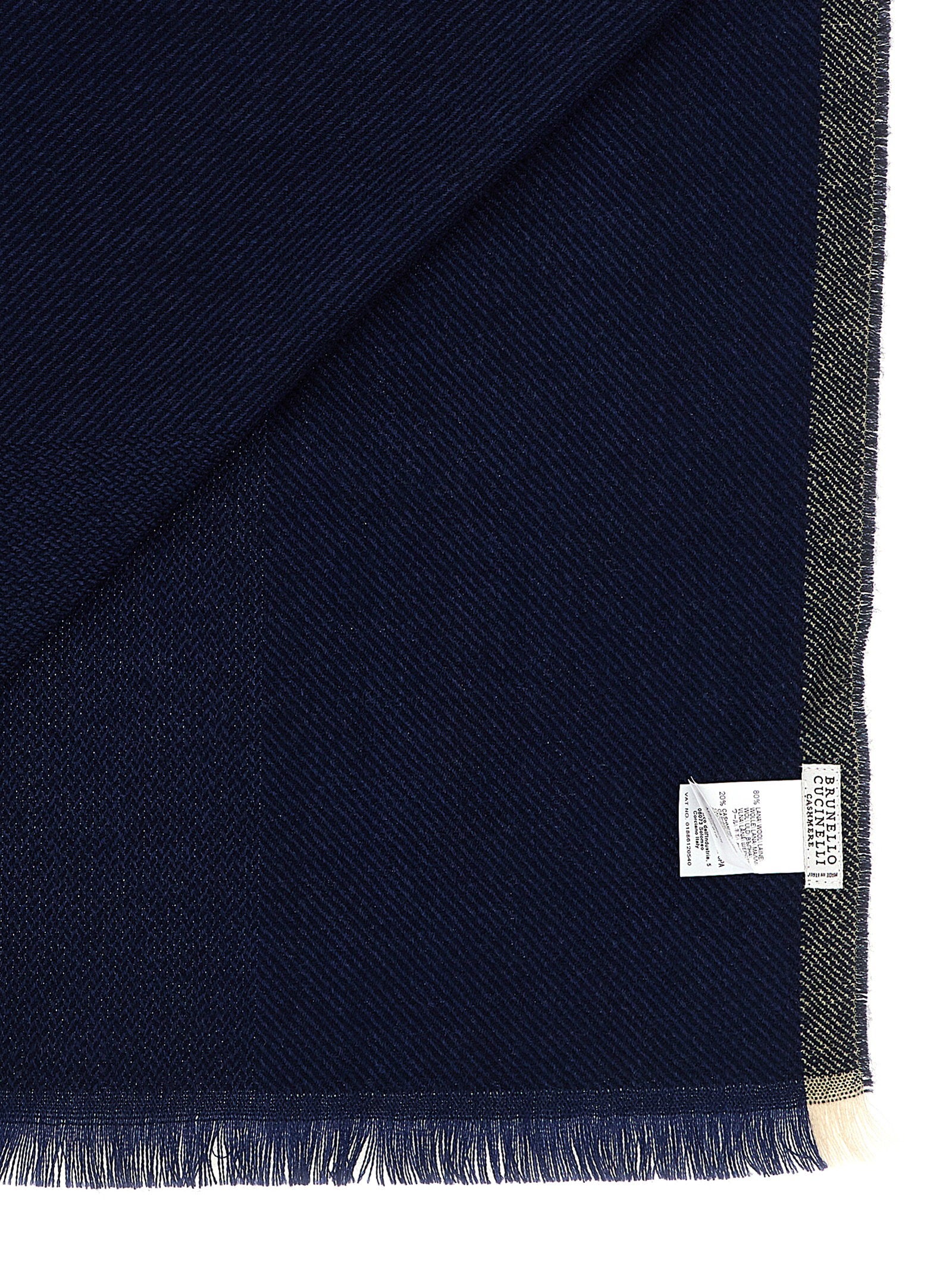 Brunello Cucinelli Brunello Cucinelli Cashmere Blend Scarf