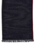 Brunello Cucinelli Brunello Cucinelli Contrast Border Scarf