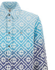 Casablanca Casablanca Shacket Monogram Gradient Jacquard