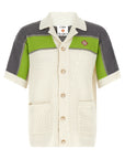 Casablanca Casablanca Stripe Crochet Shirt
