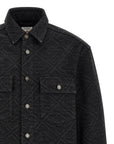 Casablanca Casablanca Laser Monogram Denim Overshirt