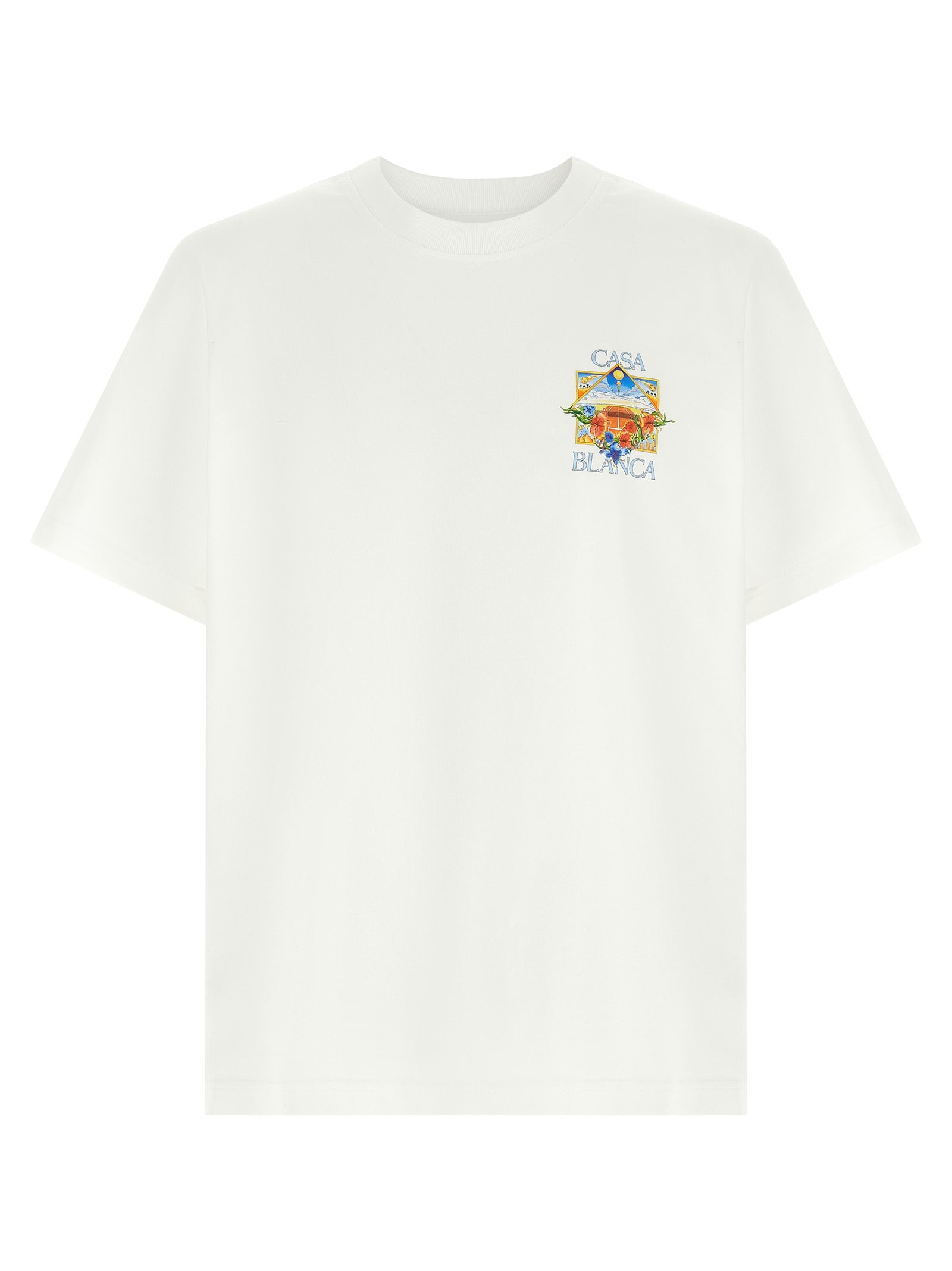 Casablanca Casablanca Flower Court Icon T-shirt