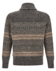 Brunello Cucinelli Brunello Cucinelli Nordic Jacquard Cardigan