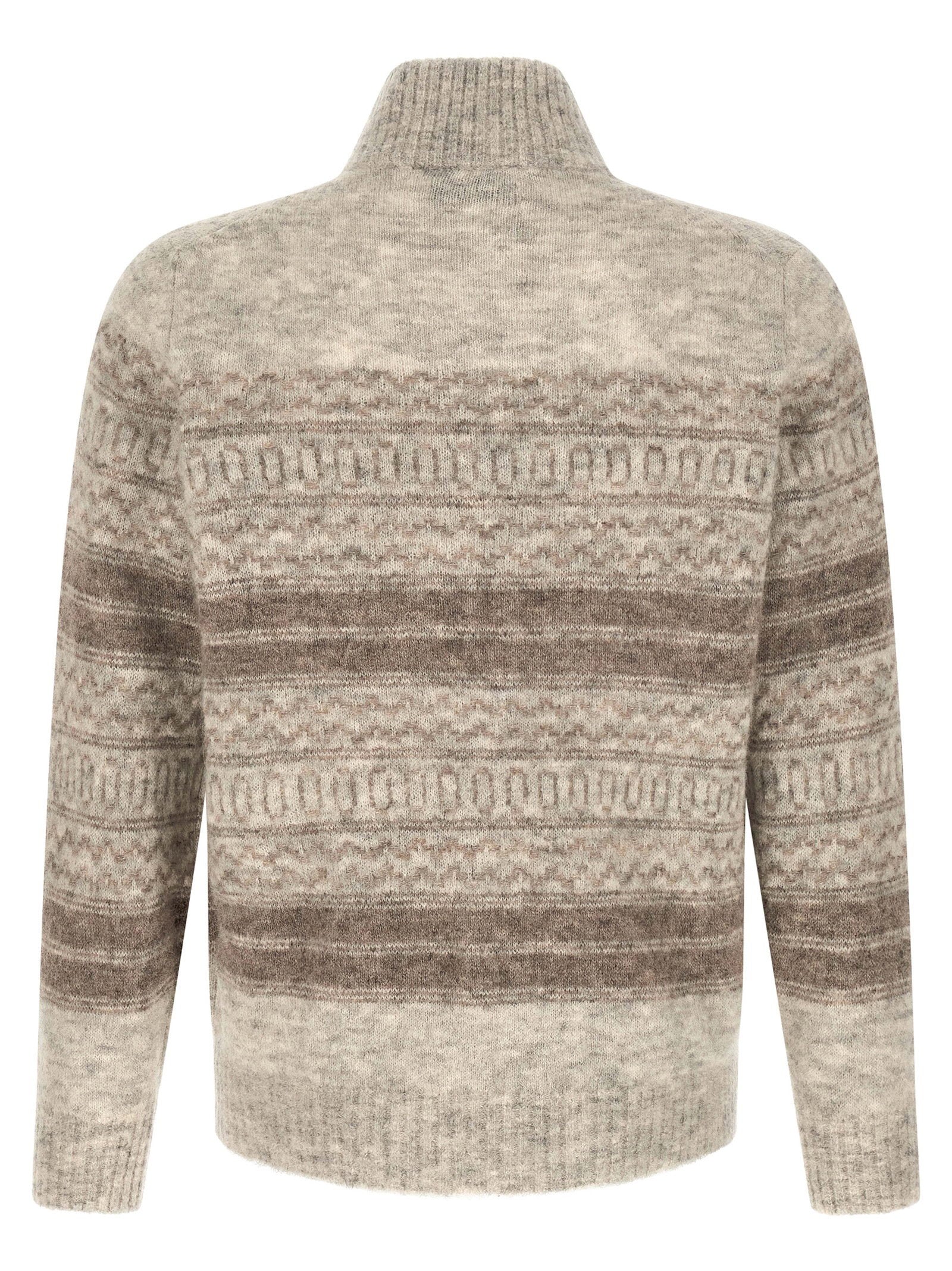 Brunello Cucinelli Brunello Cucinelli Nordic Jacquard Cardigan