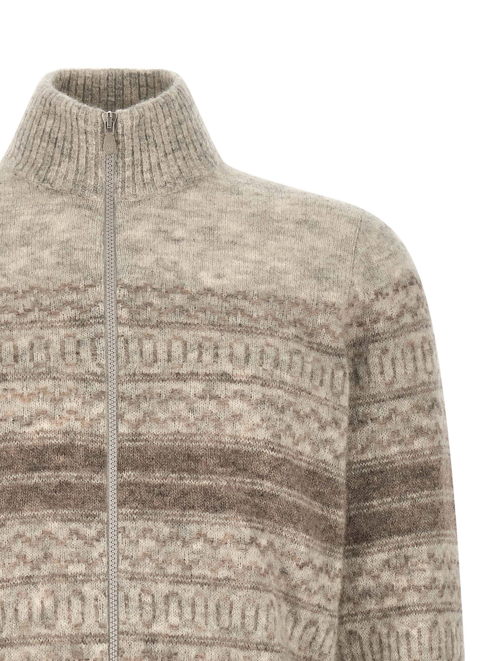Brunello Cucinelli Brunello Cucinelli Nordic Jacquard Cardigan
