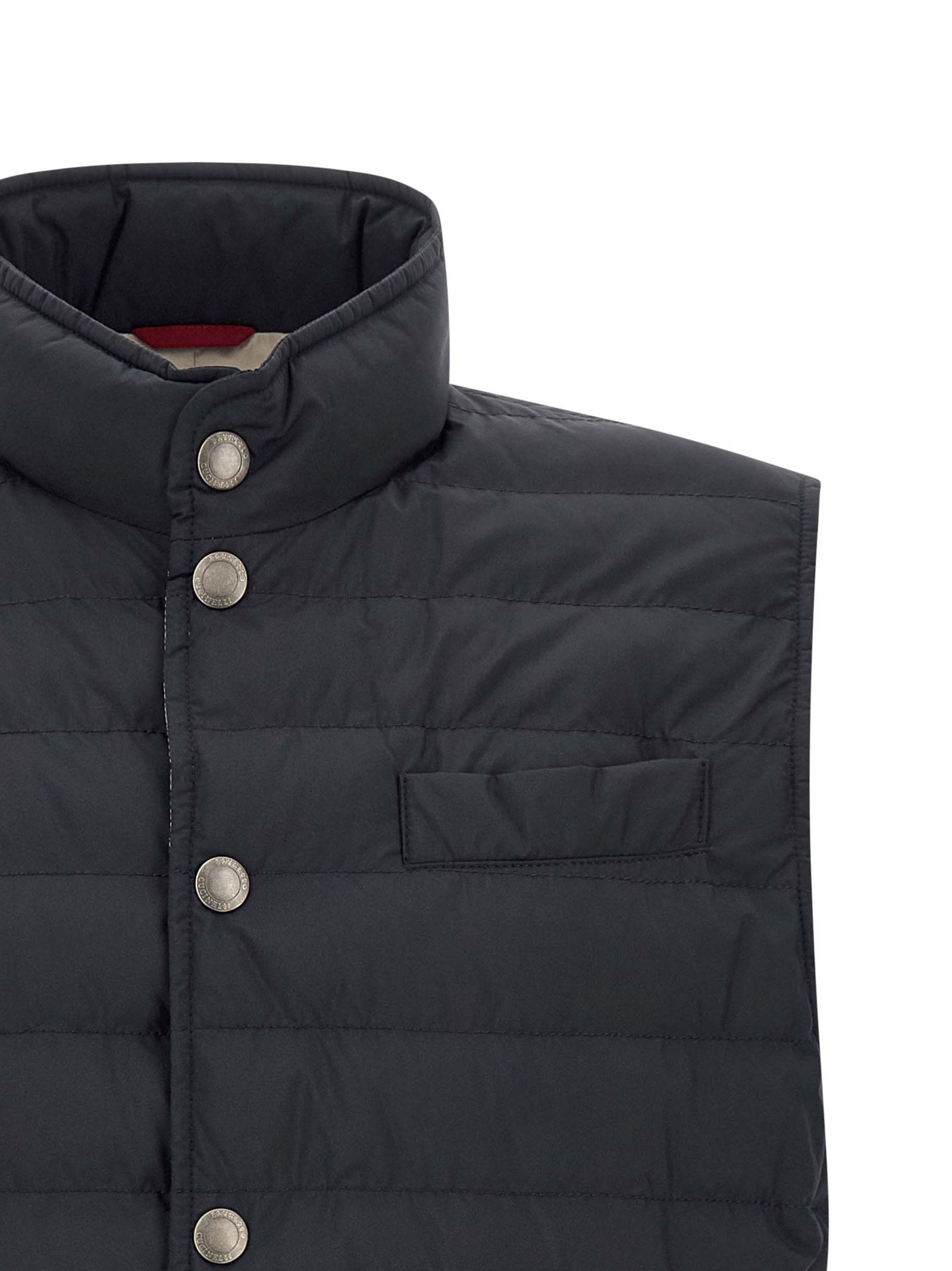 Brunello Cucinelli Brunello Cucinelli Techno Fabric Vest