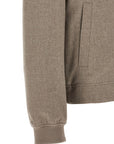 Brunello Cucinelli Brunello Cucinelli Light Flannel Bomber Jacket