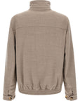 Brunello Cucinelli Brunello Cucinelli Virgin Wool Beaver Bomber Jacket