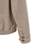 Brunello Cucinelli Brunello Cucinelli Virgin Wool Beaver Bomber Jacket