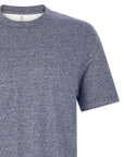 Brunello Cucinelli Brunello Cucinelli Mélange Linen Blend T-shirt