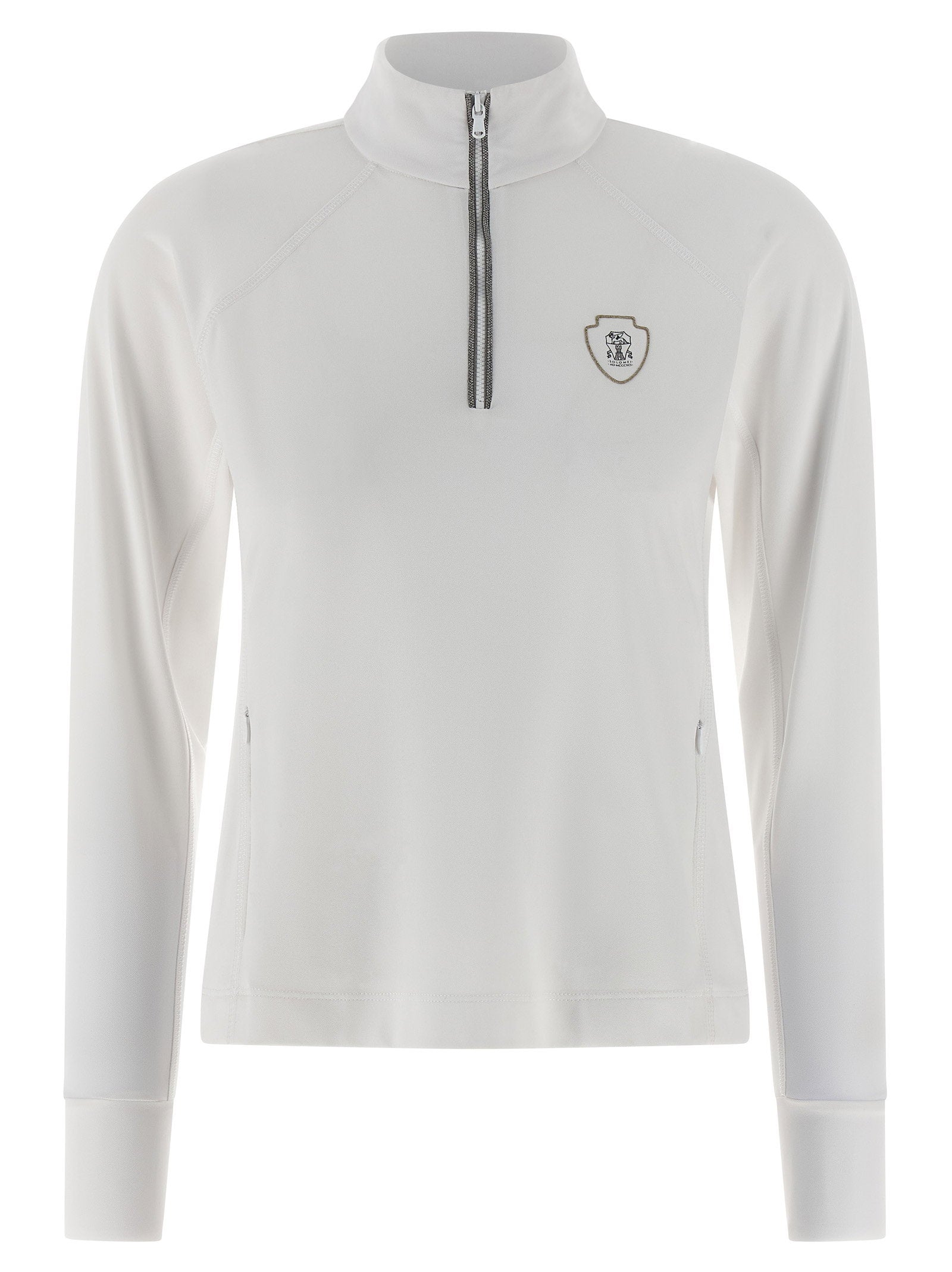 Brunello Cucinelli Brunello Cucinelli Precious Half Zip Sweater