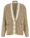 Brunello Cucinelli Brunello Cucinelli Braided Cardigan