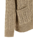 Brunello Cucinelli Brunello Cucinelli Braided Cardigan