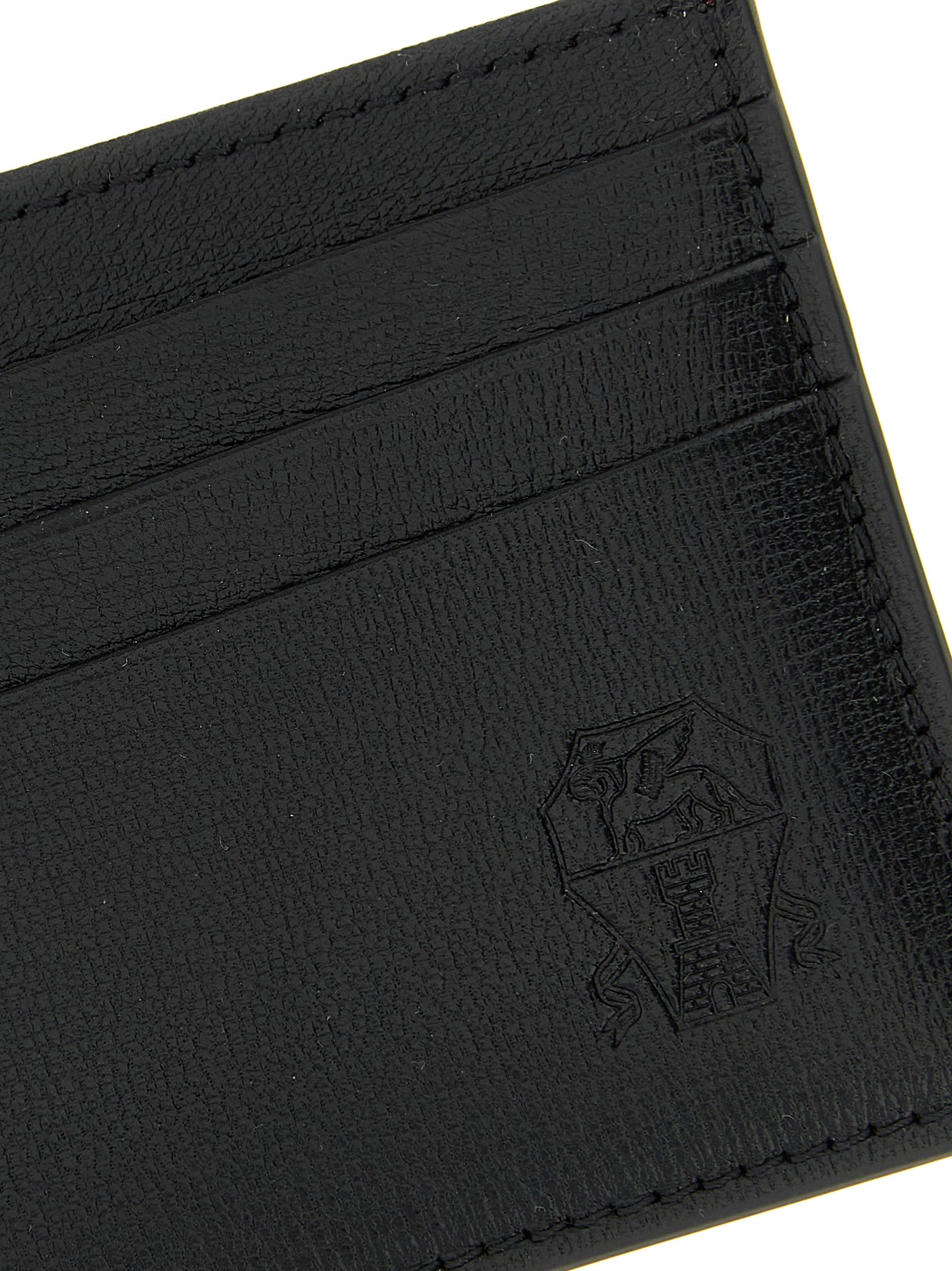 Brunello Cucinelli Brunello Cucinelli Heraldic Coat Of Arms Card Holder