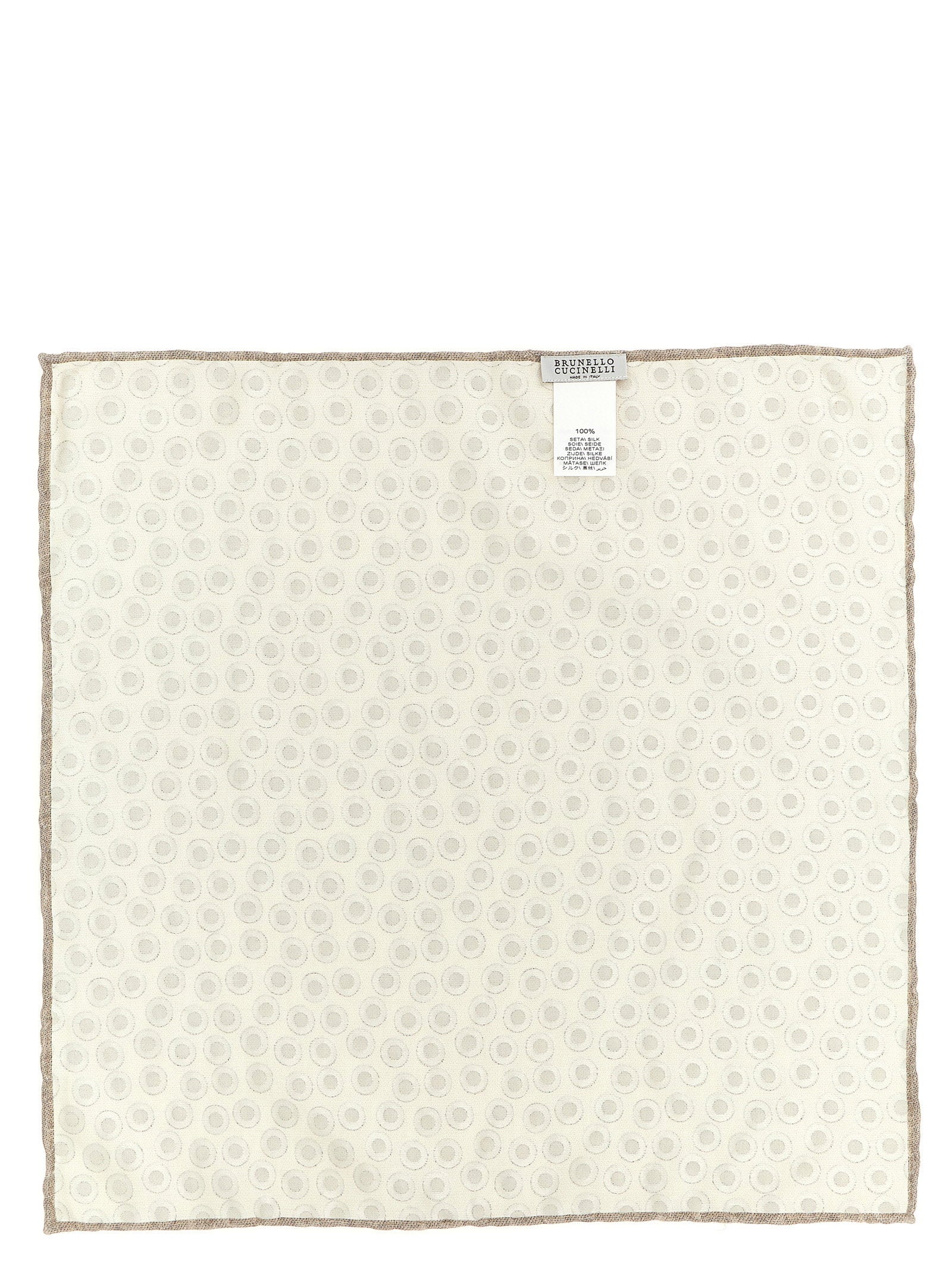 Brunello Cucinelli Brunello Cucinelli Polka Dot Pocket Clutch Bag