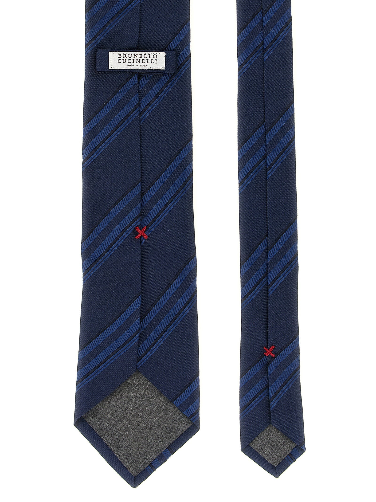 Brunello Cucinelli Brunello Cucinelli Operated Stripe Tie