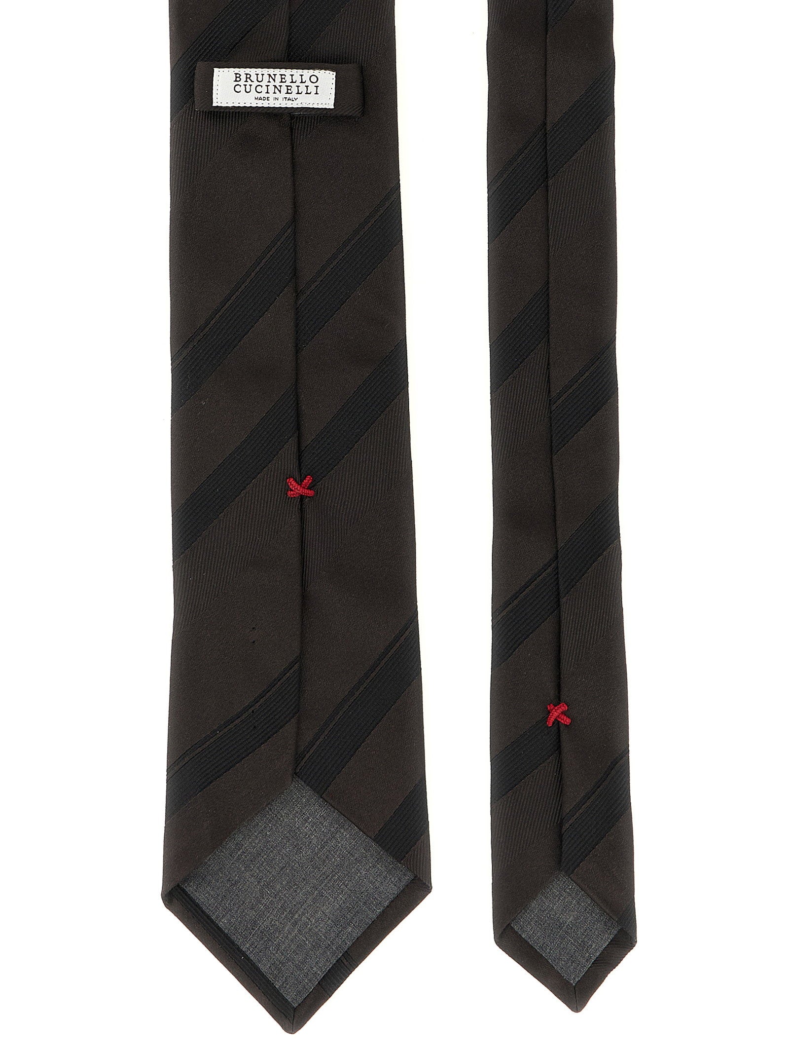 Brunello Cucinelli Brunello Cucinelli Regimental Silk Tie