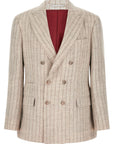 Brunello Cucinelli Brunello Cucinelli Pinstripe Twill Blazer
