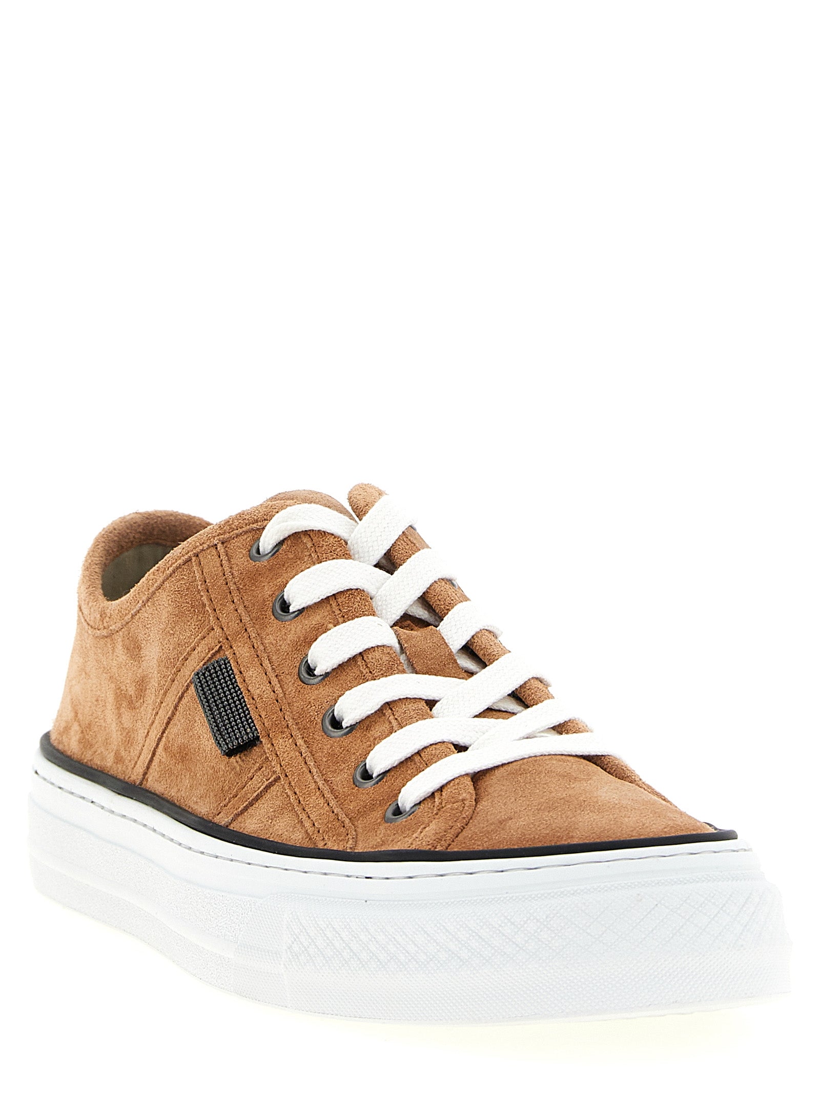 Brunello Cucinelli Brunello Cucinelli Shiny Tab Sneakers