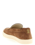 Brunello Cucinelli Brunello Cucinelli Suede Chevron Loafers