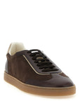 Brunello Cucinelli Brunello Cucinelli Suede And Smooth Calf Sneakers