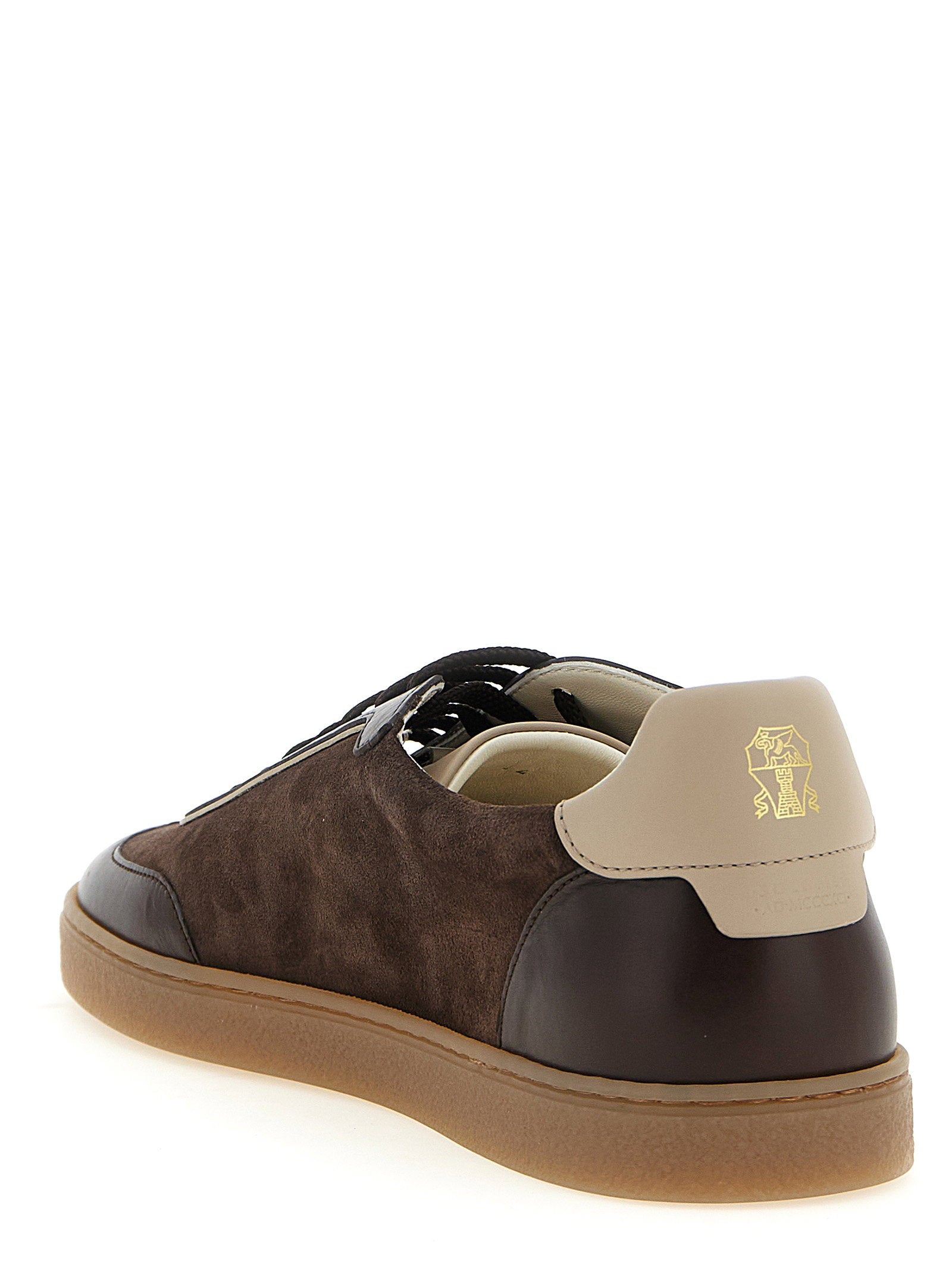 Brunello Cucinelli Brunello Cucinelli Suede And Smooth Calf Sneakers