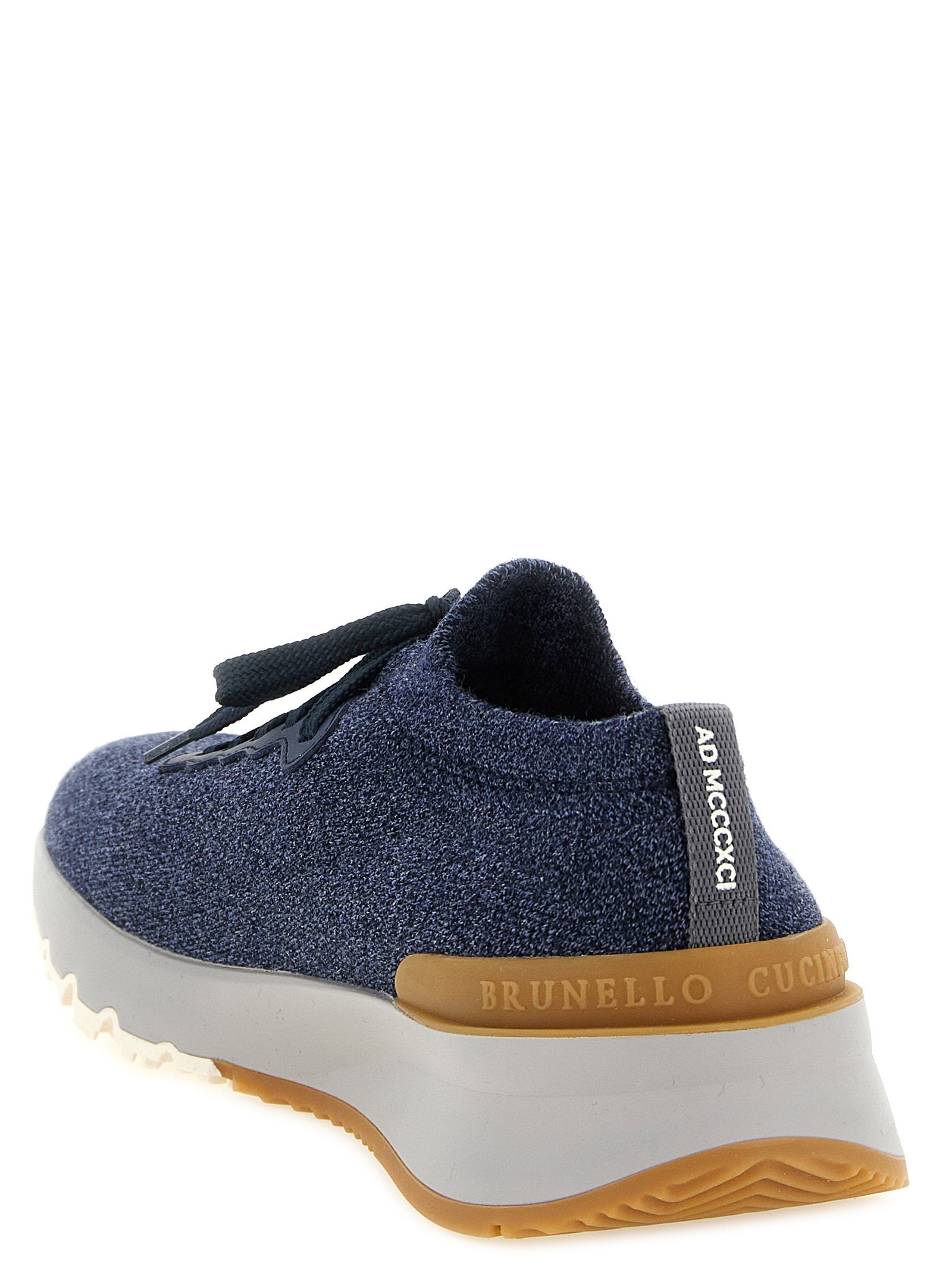 Brunello Cucinelli Brunello Cucinelli Jacquard Knit Sneakers