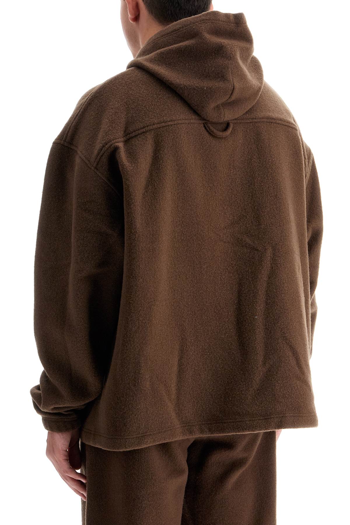 RIER RIER hooded fleece sweatshirt