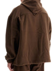 RIER RIER hooded fleece sweatshirt